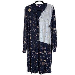 NWOT Hale Bob Women’s Sleep Shirt Pajamas Celestial Night Nightgown Soft Comfy